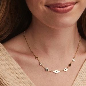 Kendra Scott Abbie Strand Necklace in Gold